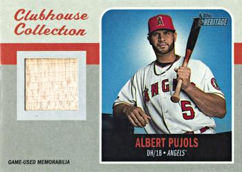 2019 Topps Heritage - Clubhouse Collection Relics #CCR-AP Albert Pujols Front