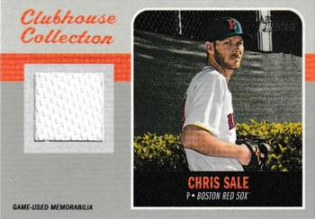 2019 Topps Heritage - Clubhouse Collection Relics #CCR-CS Chris Sale Front