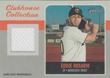 2019 Topps Heritage - Clubhouse Collection Relics #CCR-ER Eddie Rosario Front