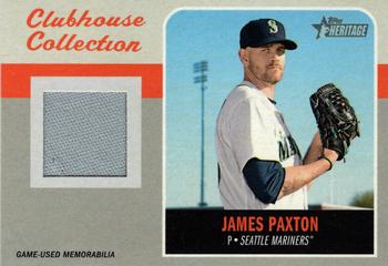 2019 Topps Heritage - Clubhouse Collection Relics #CCR-JP James Paxton Front