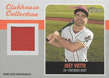 2019 Topps Heritage - Clubhouse Collection Relics #CCR-JV Joey Votto Front