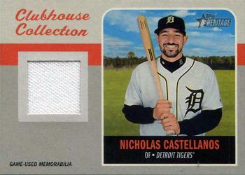 2019 Topps Heritage - Clubhouse Collection Relics #CCR-NC Nicholas Castellanos Front