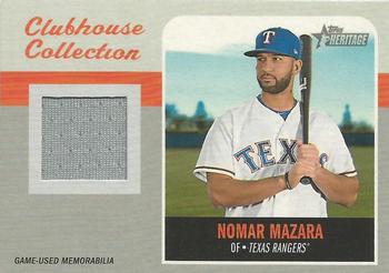 2019 Topps Heritage - Clubhouse Collection Relics #CCR-NMA Nomar Mazara Front