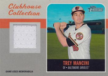 2019 Topps Heritage - Clubhouse Collection Relics #CCR-TM Trey Mancini Front