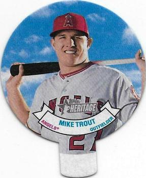 2019 Topps Heritage - 1970 Candy Lids #2 Mike Trout Front