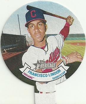 2019 Topps Heritage - 1970 Candy Lids #8 Francisco Lindor Front