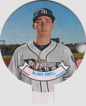 2019 Topps Heritage - 1970 Candy Lids #11 Blake Snell Front