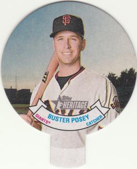 2019 Topps Heritage - 1970 Candy Lids #12 Buster Posey Front