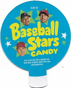 2019 Topps Heritage - 1970 Candy Lids #19 Mookie Betts Back