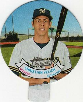 2019 Topps Heritage - 1970 Candy Lids #22 Christian Yelich Front