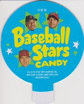 2019 Topps Heritage - 1970 Candy Lids #27 Manny Machado Back