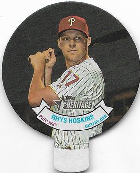 2019 Topps Heritage - 1970 Candy Lids #29 Rhys Hoskins Front