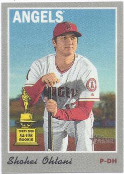 2019 Topps Heritage - 1970 Cloth Stickers #16 Shohei Ohtani Front