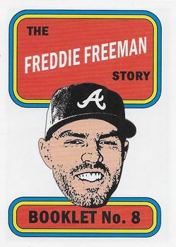 2019 Topps Heritage - 1970 Player Story Booklets #8 Freddie Freeman Front