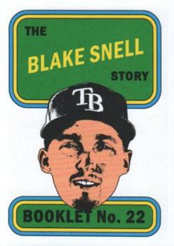 2019 Topps Heritage - 1970 Player Story Booklets #22 Blake Snell Front