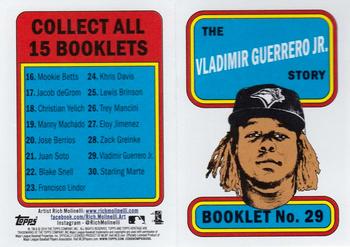 2019 Topps Heritage - 1970 Player Story Booklets #29 Vladimir Guerrero Jr. Front