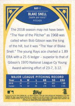 2019 Topps Heritage - New Age Performers #NAP-1 Blake Snell Back