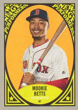 2019 Topps Heritage - New Age Performers #NAP-2 Mookie Betts Front