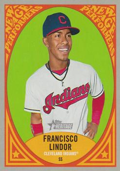 2019 Topps Heritage - New Age Performers #NAP-7 Francisco Lindor Front