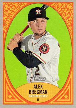 2019 Topps Heritage - New Age Performers #NAP-11 Alex Bregman Front