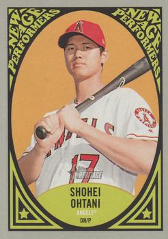 2019 Topps Heritage - New Age Performers #NAP-14 Shohei Ohtani Front