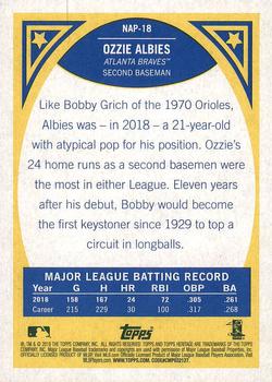 2019 Topps Heritage - New Age Performers #NAP-18 Ozzie Albies Back