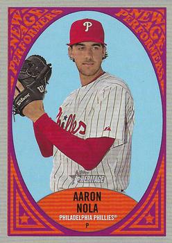 2019 Topps Heritage - New Age Performers #NAP-20 Aaron Nola Front