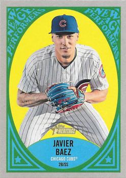 2019 Topps Heritage - New Age Performers #NAP-21 Javier Baez Front