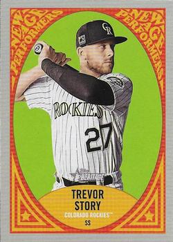 2019 Topps Heritage - New Age Performers #NAP-23 Trevor Story Front