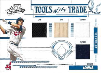 2005 Playoff Absolute Memorabilia - Tools of the Trade Swatch Quad #TT-12 Roberto Alomar Front