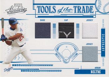 2005 Playoff Absolute Memorabilia - Tools of the Trade Swatch Quad #TT-64 Adrian Beltre Front