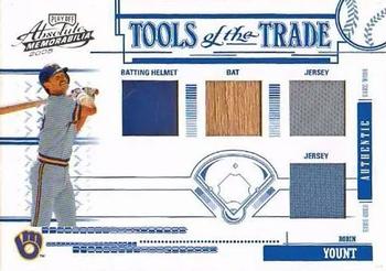 2005 Playoff Absolute Memorabilia - Tools of the Trade Swatch Quad #TT-84 Robin Yount Front