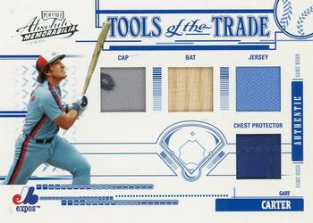 2005 Playoff Absolute Memorabilia - Tools of the Trade Swatch Quad #TT-91 Gary Carter Front