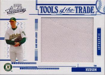 2005 Playoff Absolute Memorabilia - Tools of the Trade Swatch Single Jumbo #TT-15 Tim Hudson Front