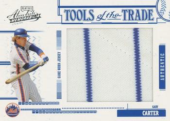 2005 Playoff Absolute Memorabilia - Tools of the Trade Swatch Single Jumbo #TT-57 Gary Carter Front