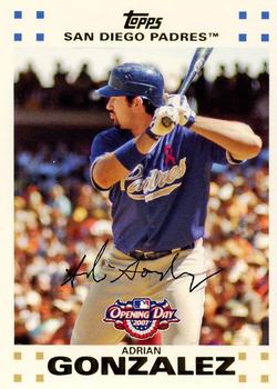 2007 Topps Opening Day #6 Adrian Gonzalez Front