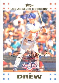 2007 Topps Opening Day #11 J.D. Drew Front