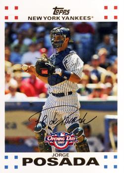2007 Topps Opening Day #42 Jorge Posada Front