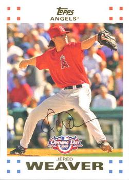 2007 Topps Opening Day #51 Jered Weaver Front
