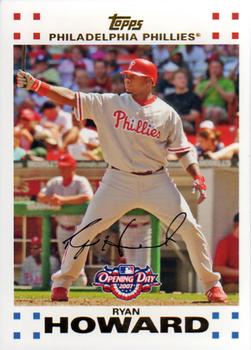 2007 Topps Opening Day #75 Ryan Howard Front