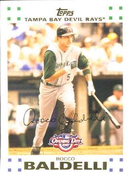 2007 Topps Opening Day #76 Rocco Baldelli Front