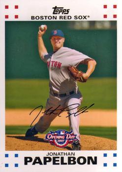 2007 Topps Opening Day #84 Jonathan Papelbon Front