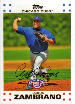 2007 Topps Opening Day #137 Carlos Zambrano Front