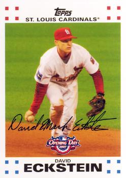 2007 Topps Opening Day #144 David Eckstein Front