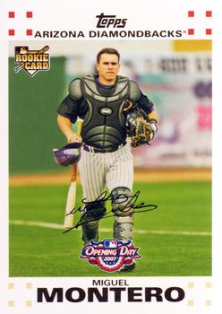 2007 Topps Opening Day #172 Miguel Montero Front