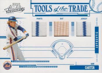 2005 Playoff Absolute Memorabilia - Tools of the Trade Swatch Triple #TT-57 Gary Carter Front