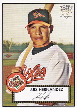 2007 Topps Rookie 1952 Edition #3 Luis Hernandez Front