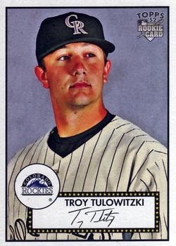 2007 Topps Rookie 1952 Edition #5 Troy Tulowitzki Front