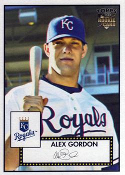 2007 Topps Rookie 1952 Edition #15 Alex Gordon Front