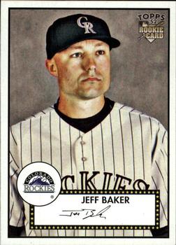 2007 Topps Rookie 1952 Edition #16 Jeff Baker Front
